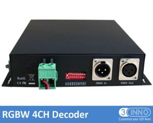 DMX per convertitore PWM RGBW 4 CH