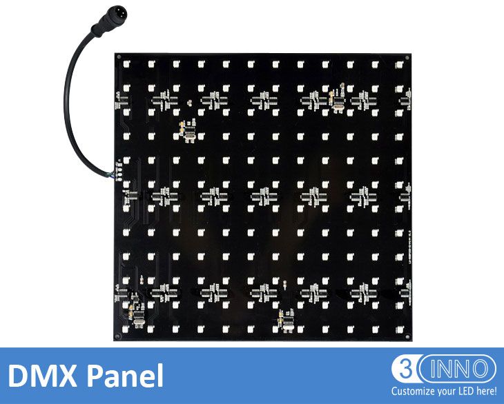 RGB Pannello DMX pannello luce DMX retroilluminazione 144 pixel pannello Video modulo pannello LED Llight RGB LED pannello LED parete pannello LED pannelli LED Video modulo Video